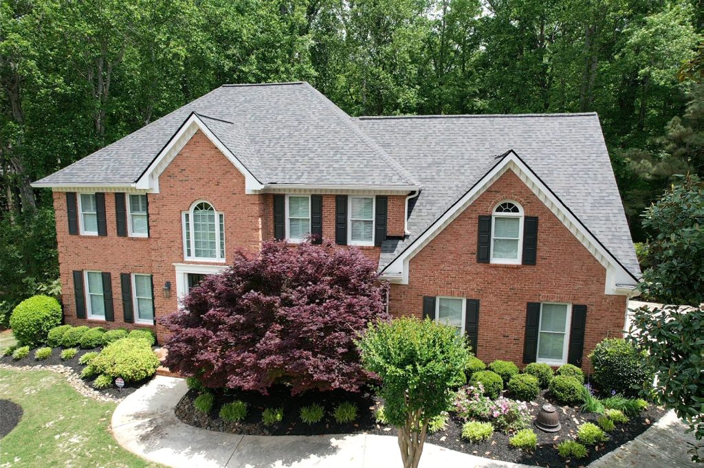 Roof replacement completed by Bonner Built in Roswell GA