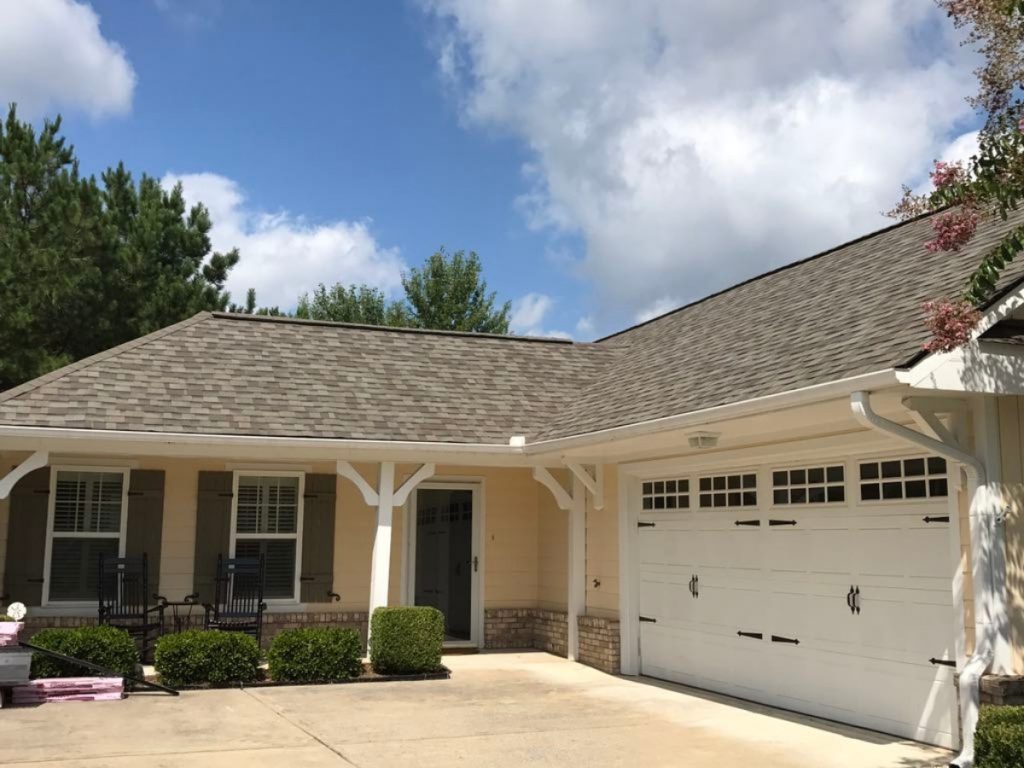 Completed roof replacement on a Canton, GA home by Bonner Built